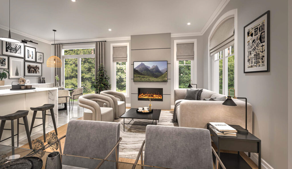 Drop an interior / kitchen rendering